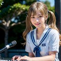 はい、じゃー私の伴奏にあわせてー 5枚目