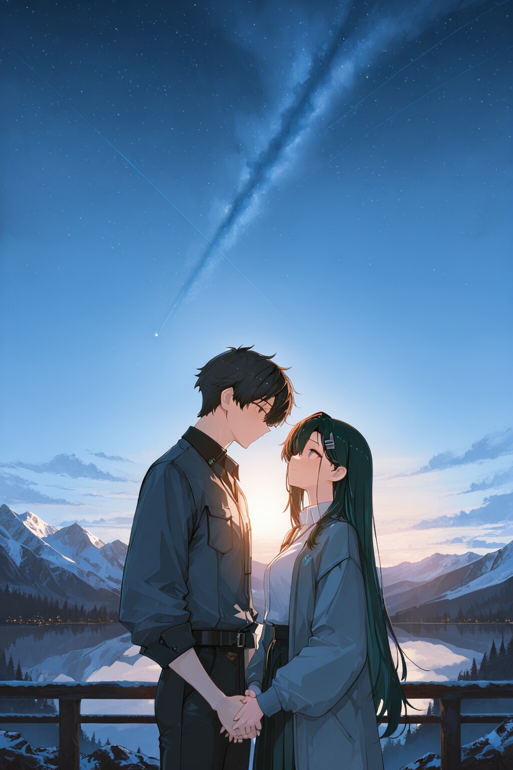 落日の祝福
