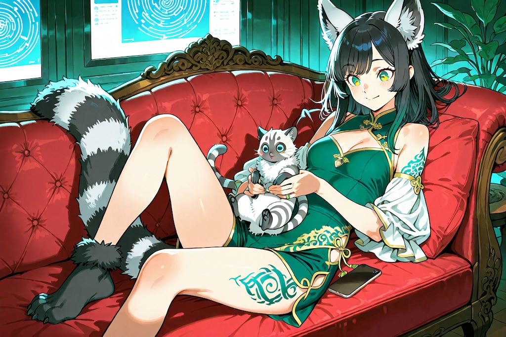 🐉 黒龍会：電脳潜入部門・情報掠奪官 【跳梁の尾龍】リロ（璃龍）