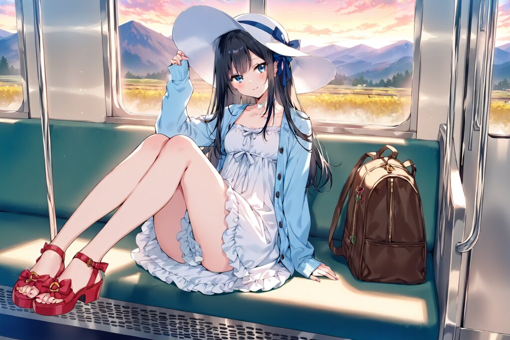 ローカル線で一人旅