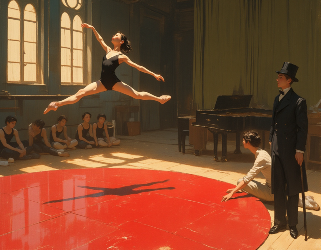 ボレロの跳躍：赤い舞台と静かなるパトロン