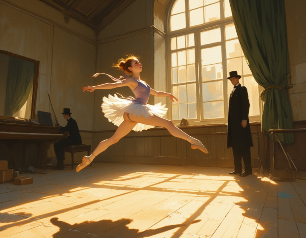 ボレロの跳躍：赤い舞台と静かなるパトロン