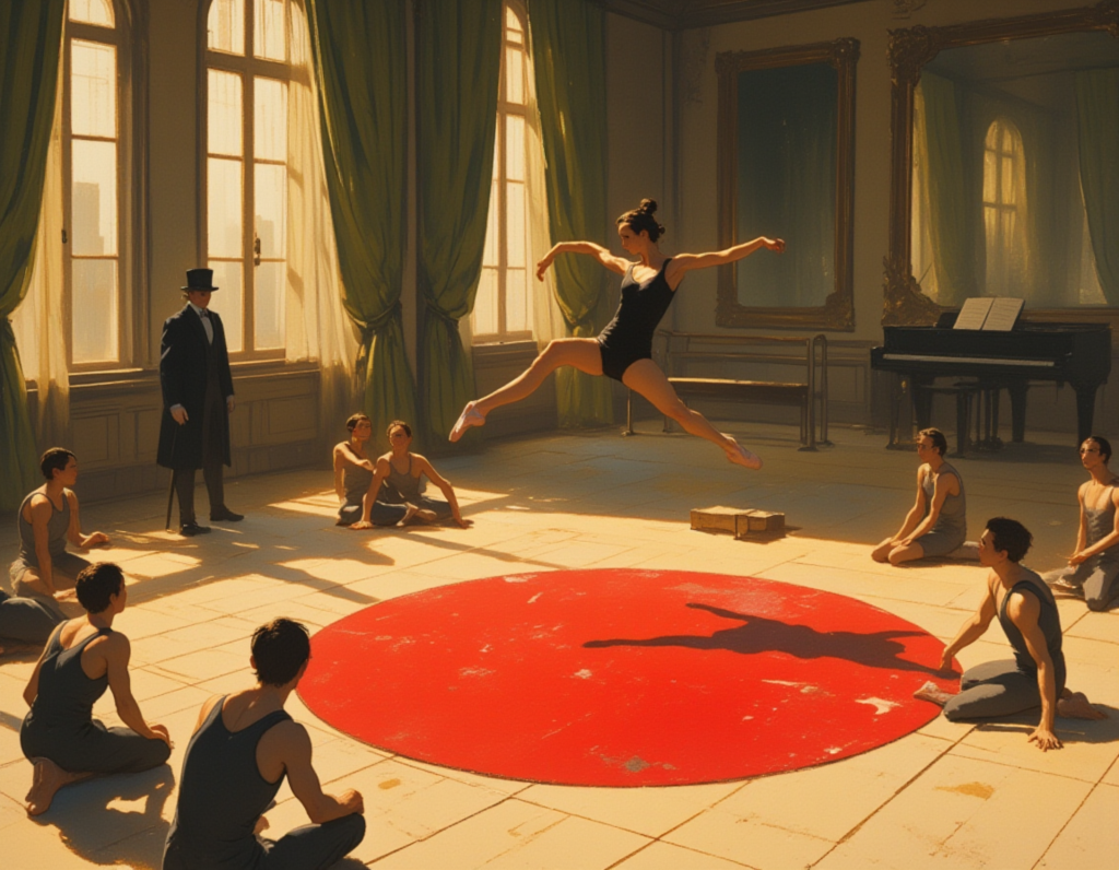 ボレロの跳躍：赤い舞台と静かなるパトロン