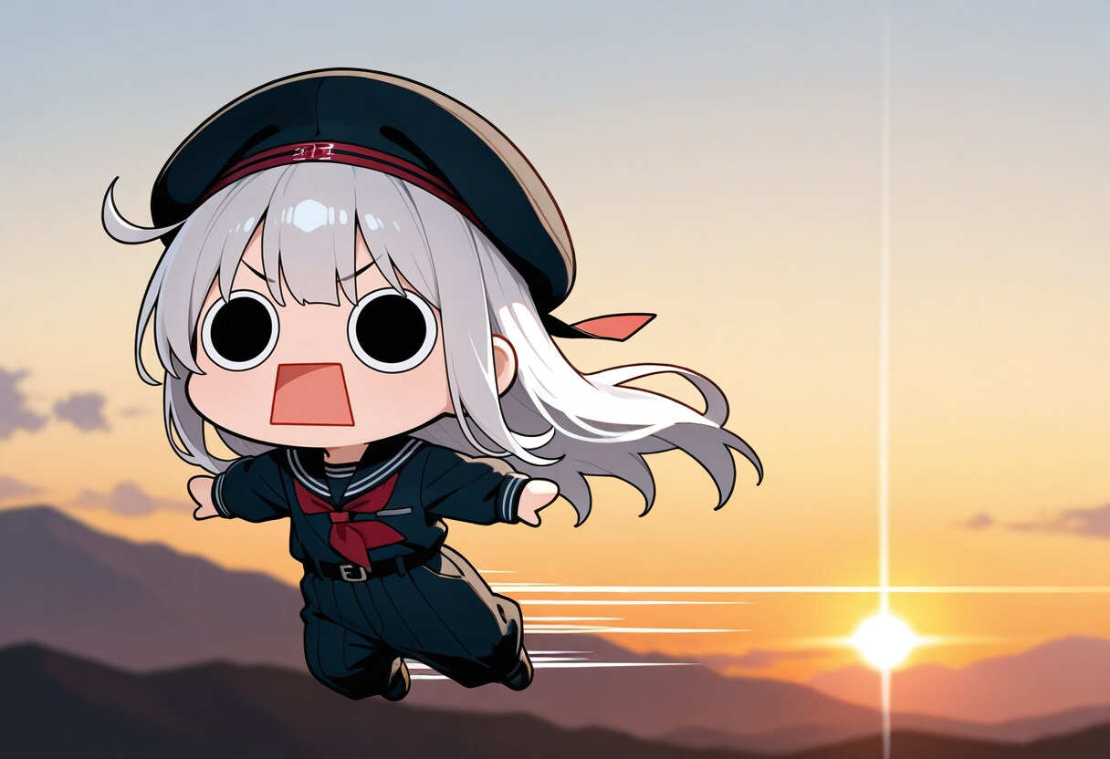 飛翔えらいこっちゃ嬢 | の人気AIイラスト・グラビア