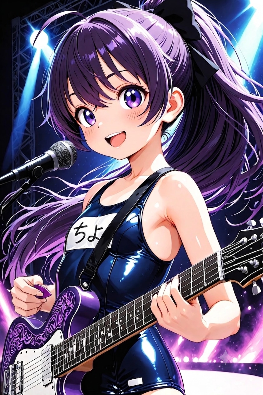 スク水ロックなクノイチ