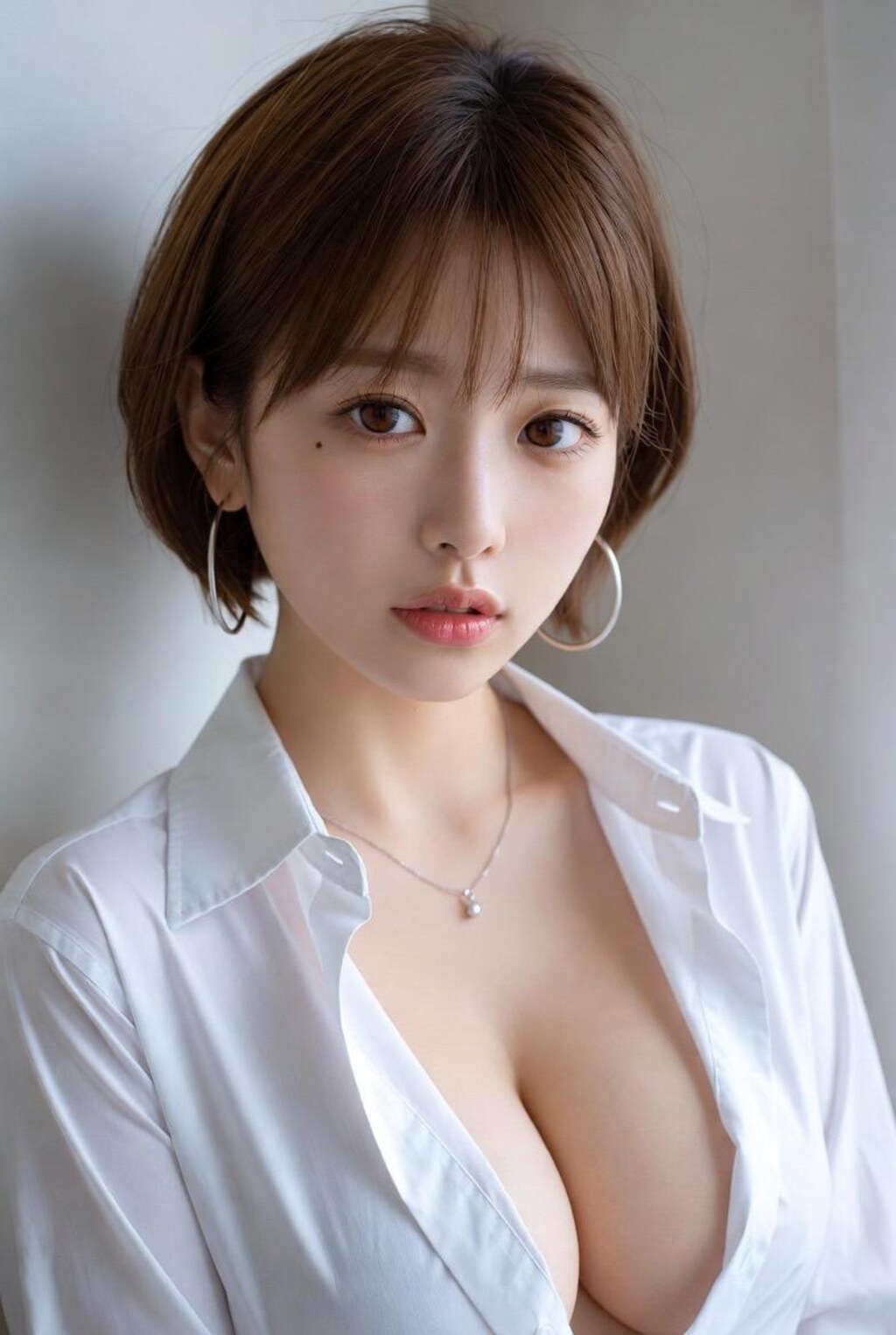 白シャツのセクシー