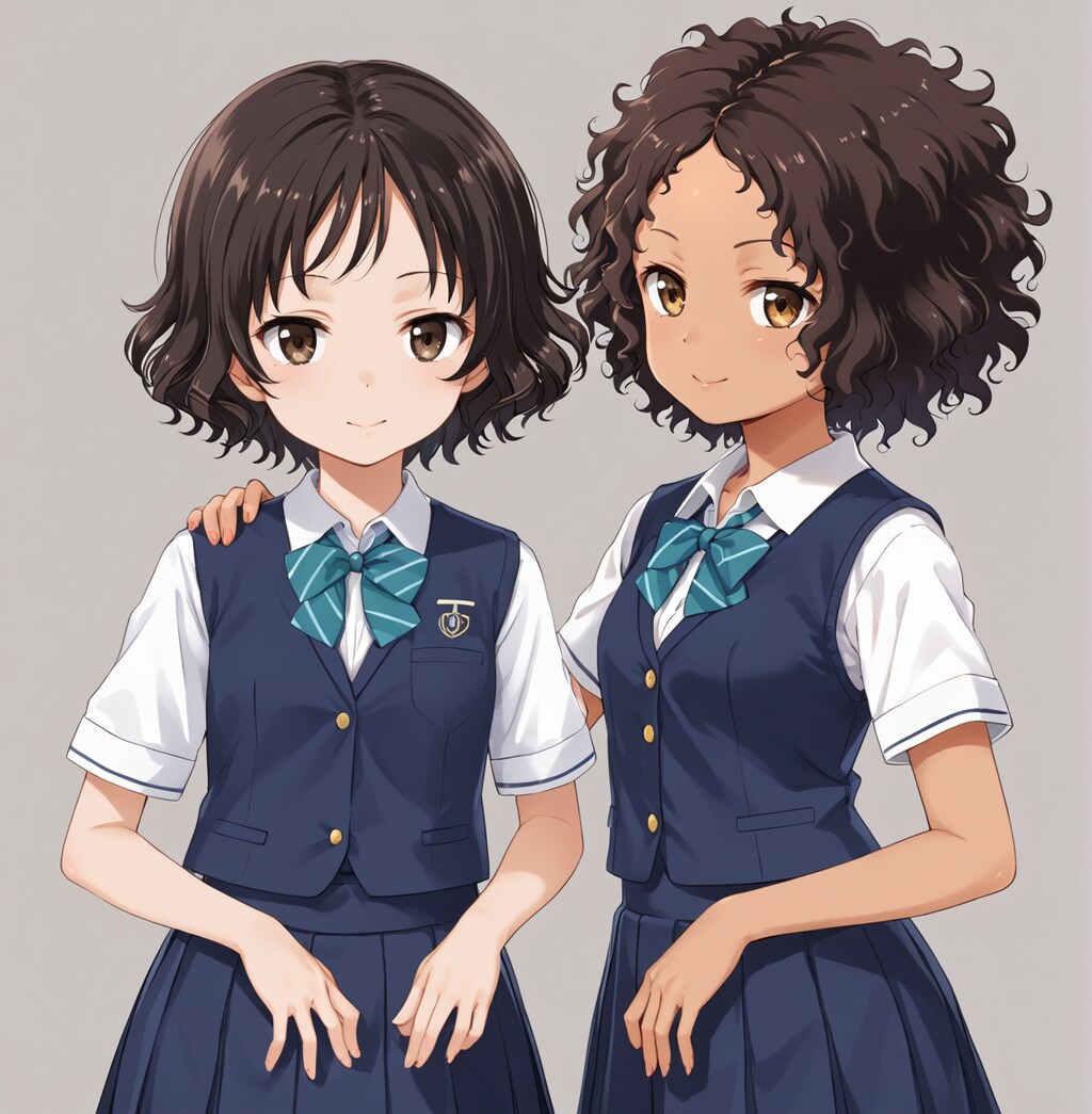 ぱふ髪ショート