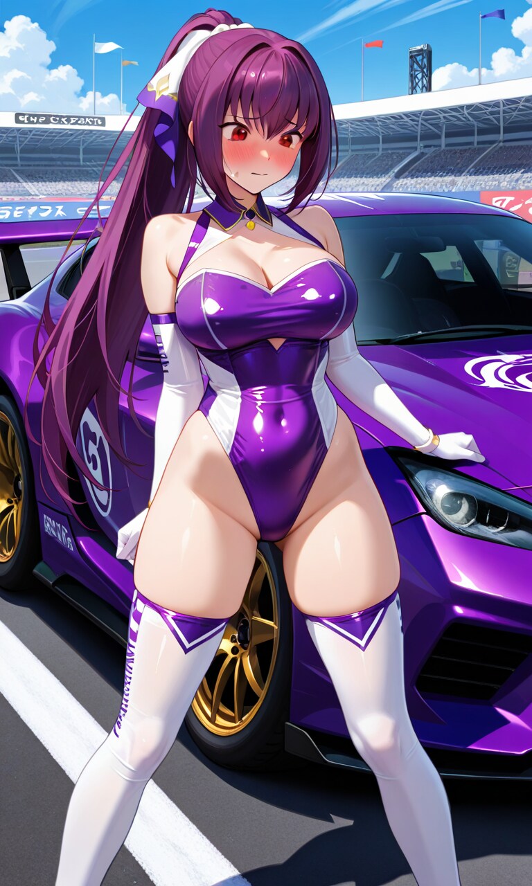 レースクイーンスカディ