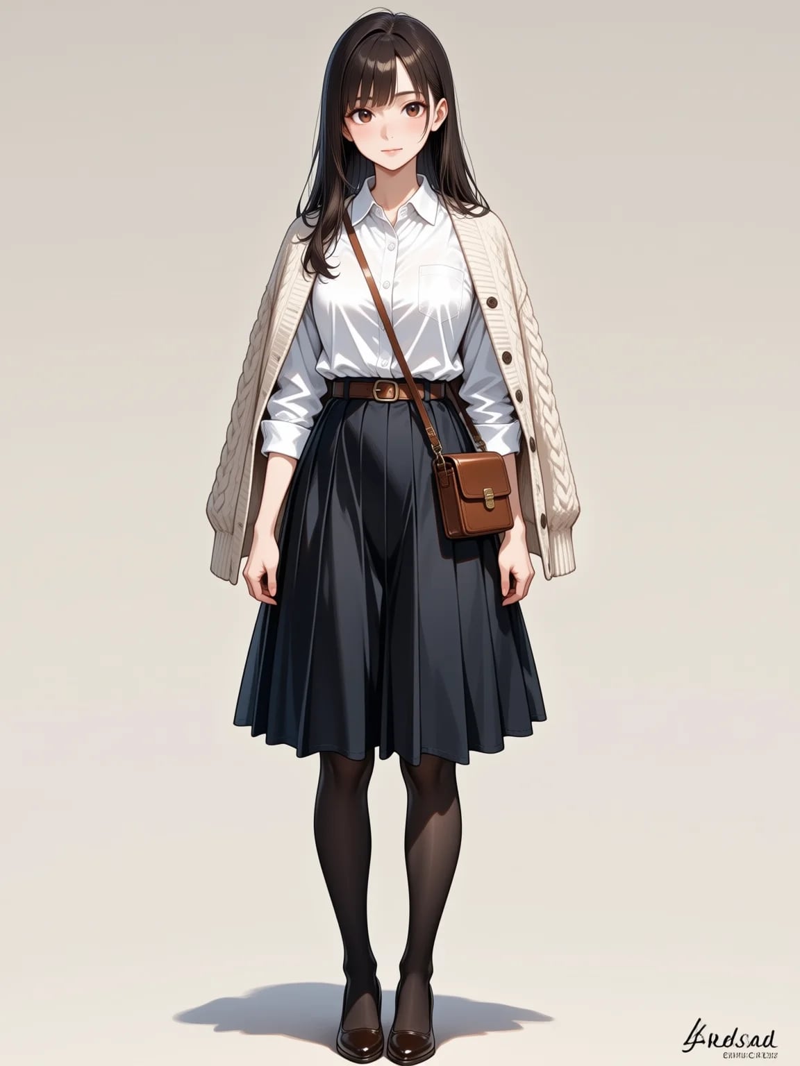 淡色重ねの日常美