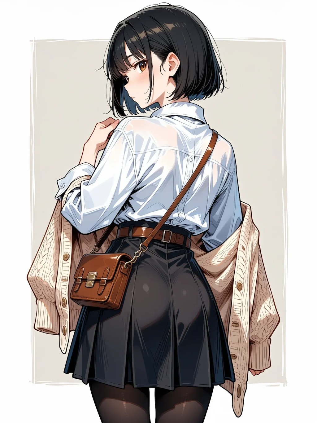 淡色重ねの日常美