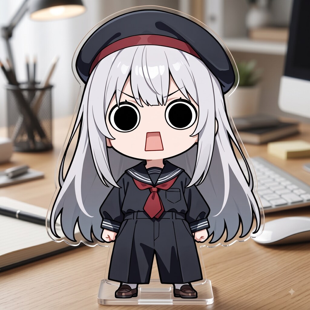 アクリルスタンドえらいこっちゃ嬢