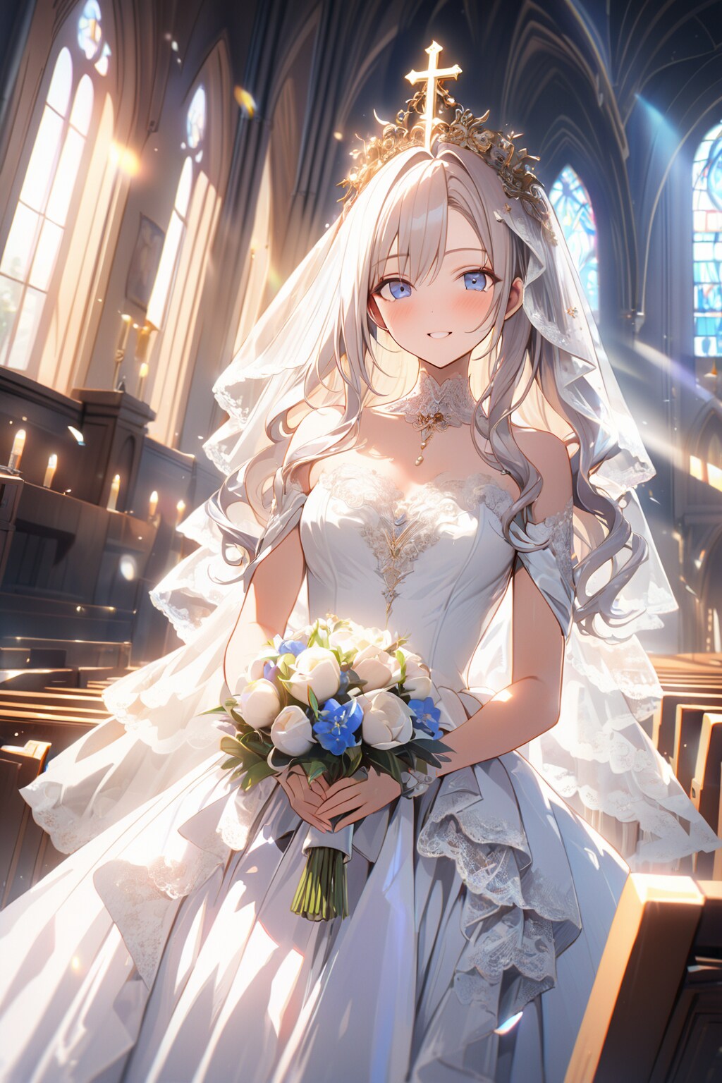 イーウィニャちゃんと挙式♡ | の人気AIイラスト・グラビア