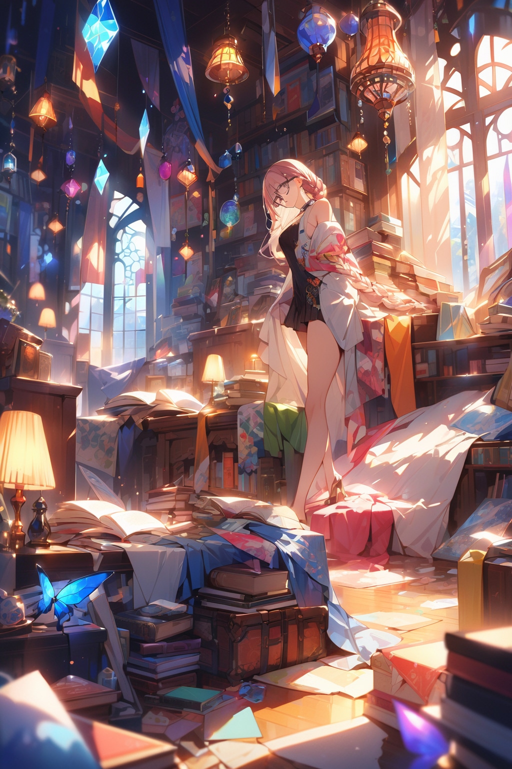 ものぐさ魔道司書のごちゃごちゃな図書館兼自分の部屋