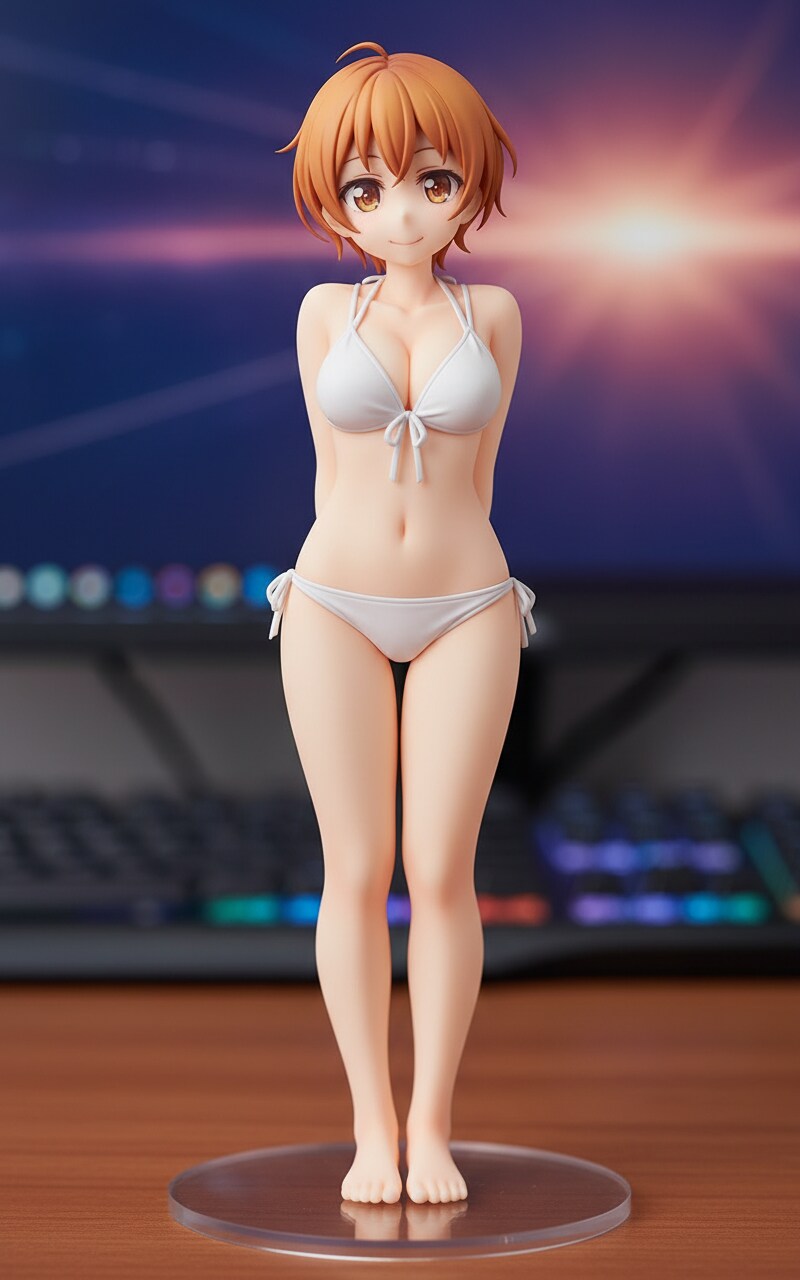 北沢はぐみ ビキニ フィギュア風