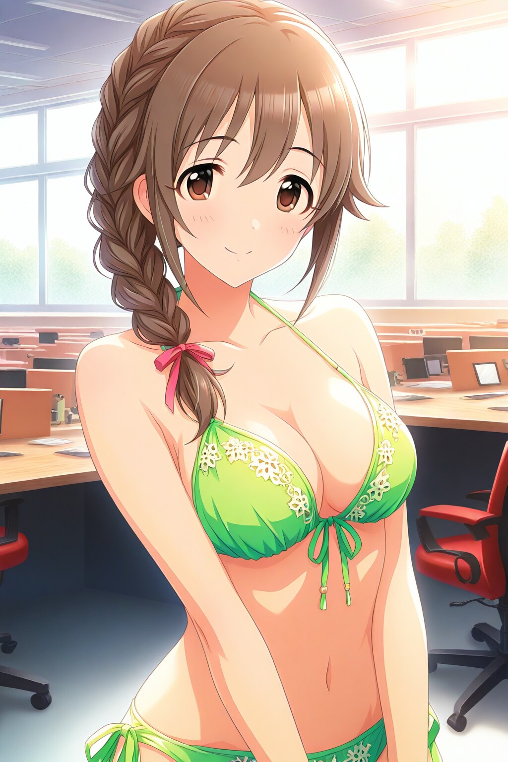 ビキニ接待のちひろさん👙❤️