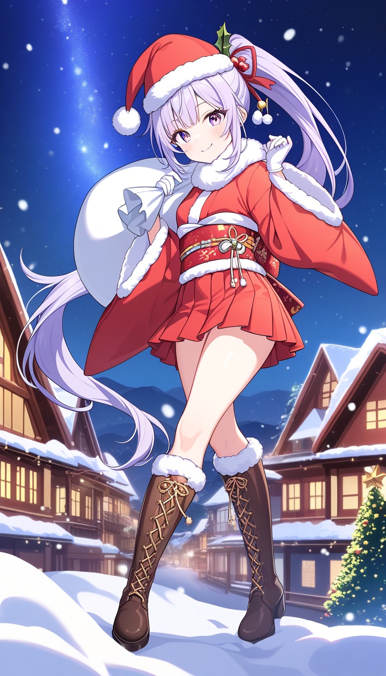 和風サンタ | の人気AIイラスト・グラビア