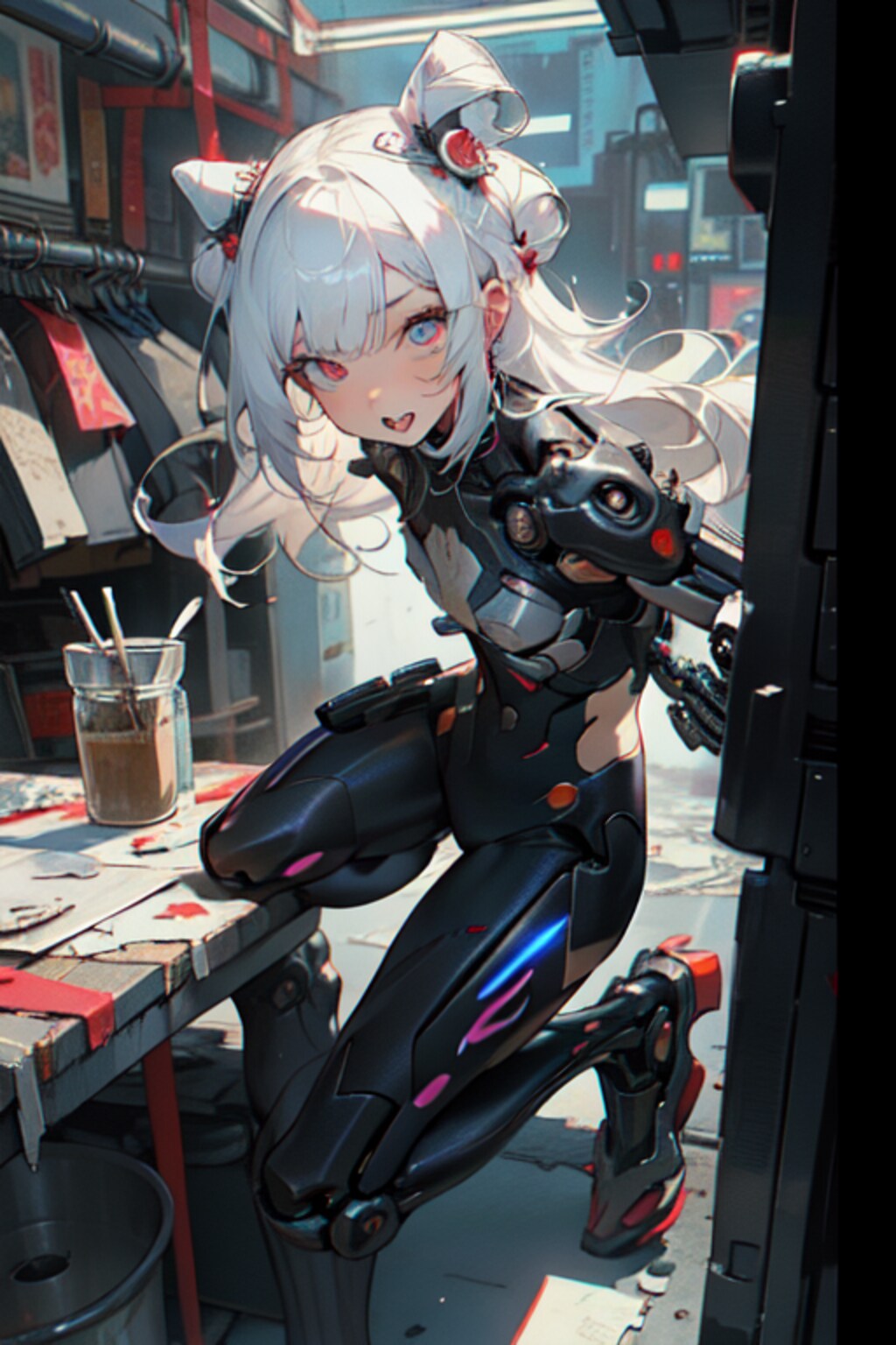 遅刻遅刻ゥ!!あれ?会場はどこ (メカコンテスト)