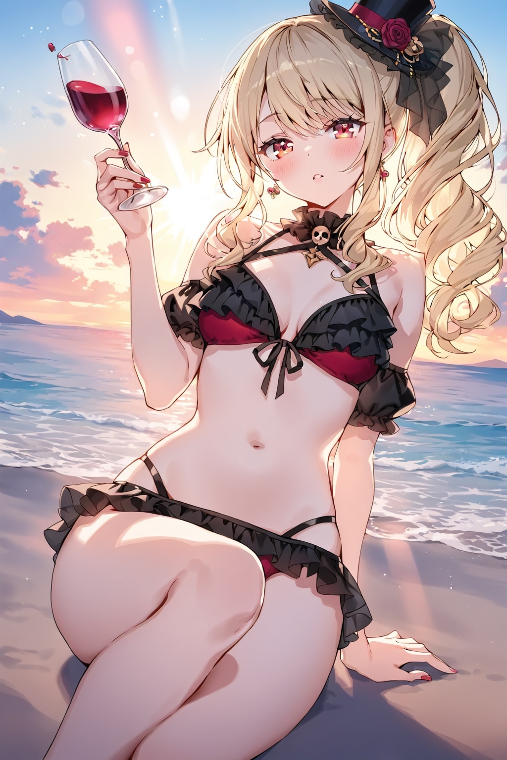 ゴスビキニな魔法少女