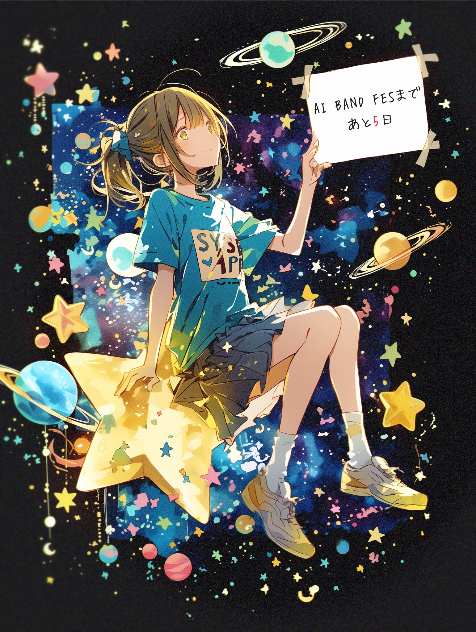 AI BAND FES まであと５日 | の人気AIイラスト・グラビア