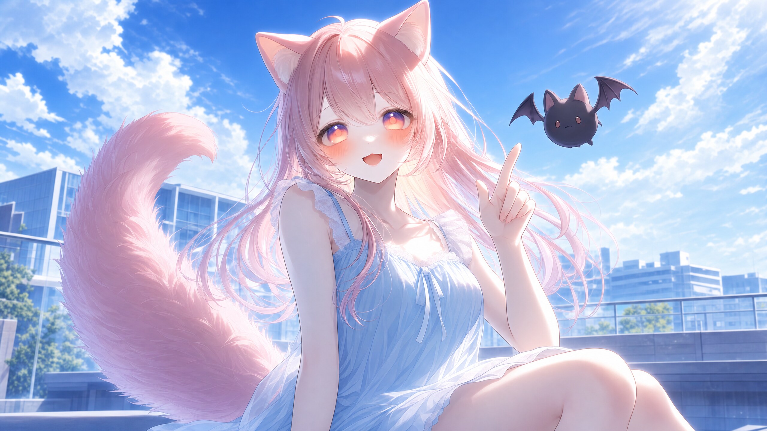 Rina_Cat bat