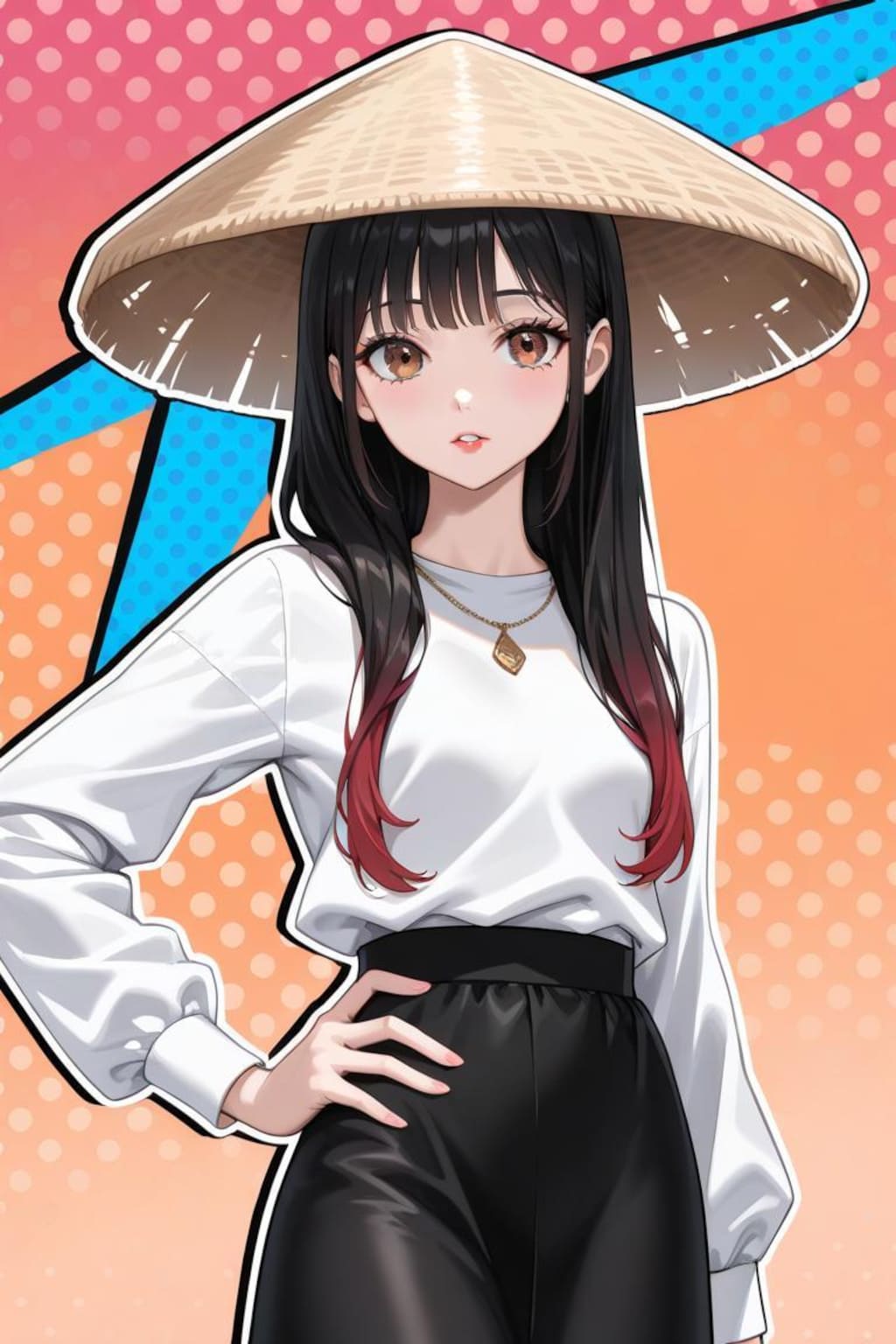 ASIAN CONICAL HAT
