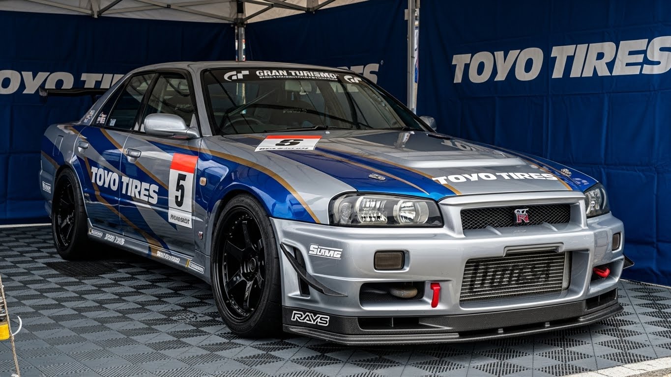 トーヨータイヤR34セダン | の人気AIイラスト・グラビア