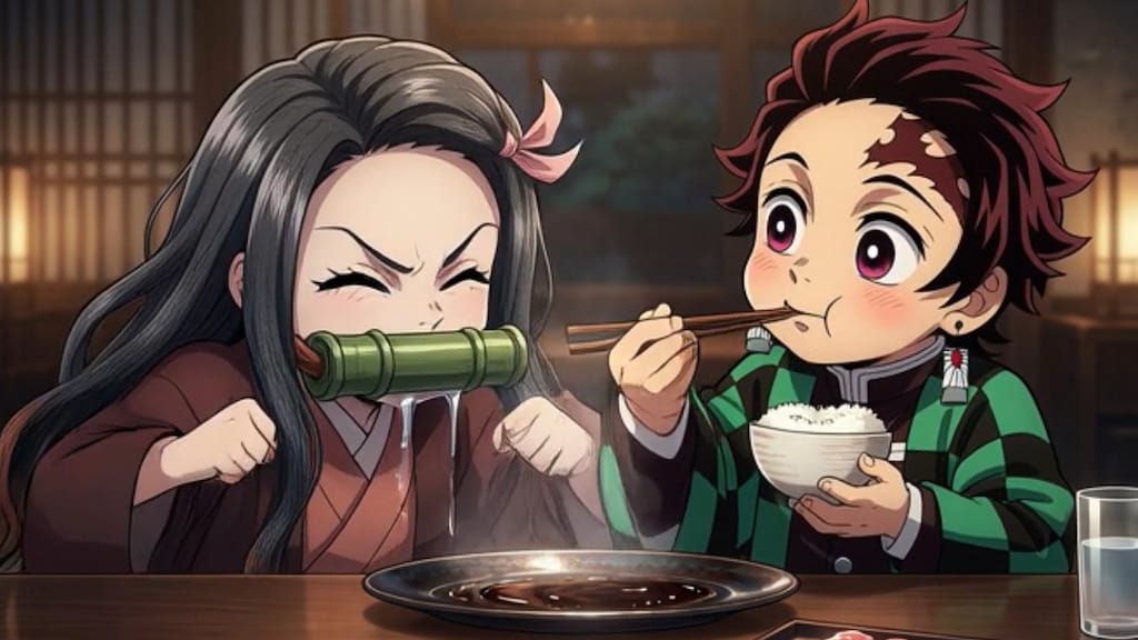 禰豆子「～～～～～～！」