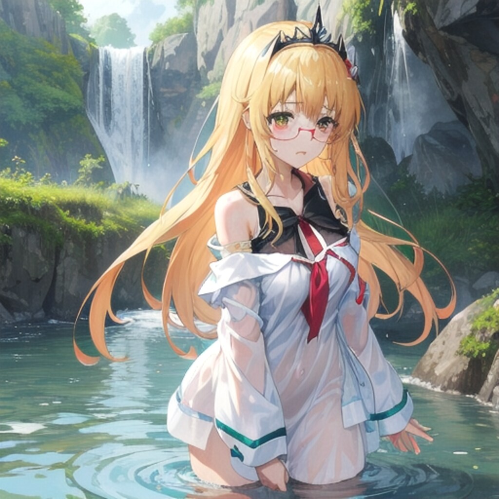 金髪になってしまった。目の隈もすごい