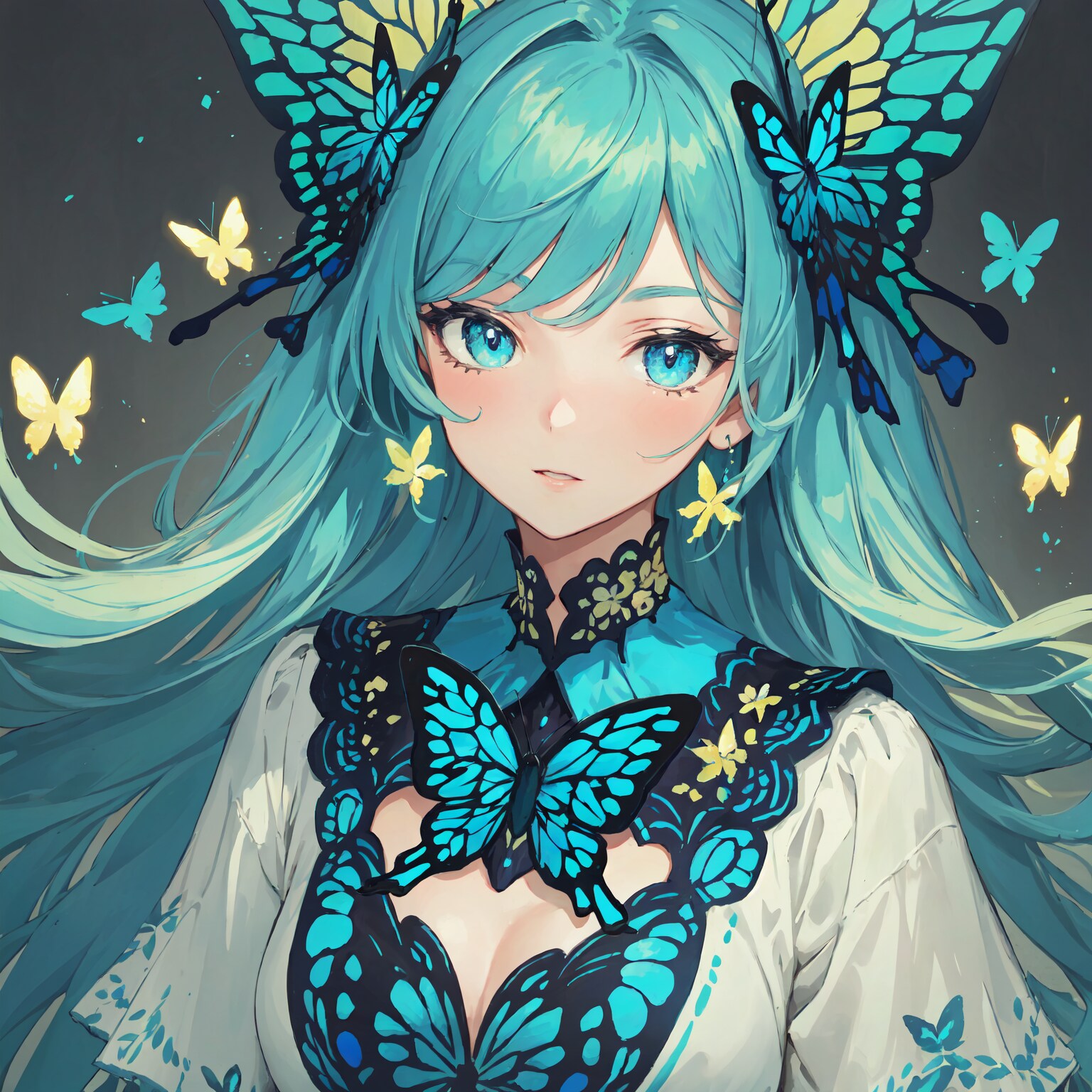 butterfly,fly high.