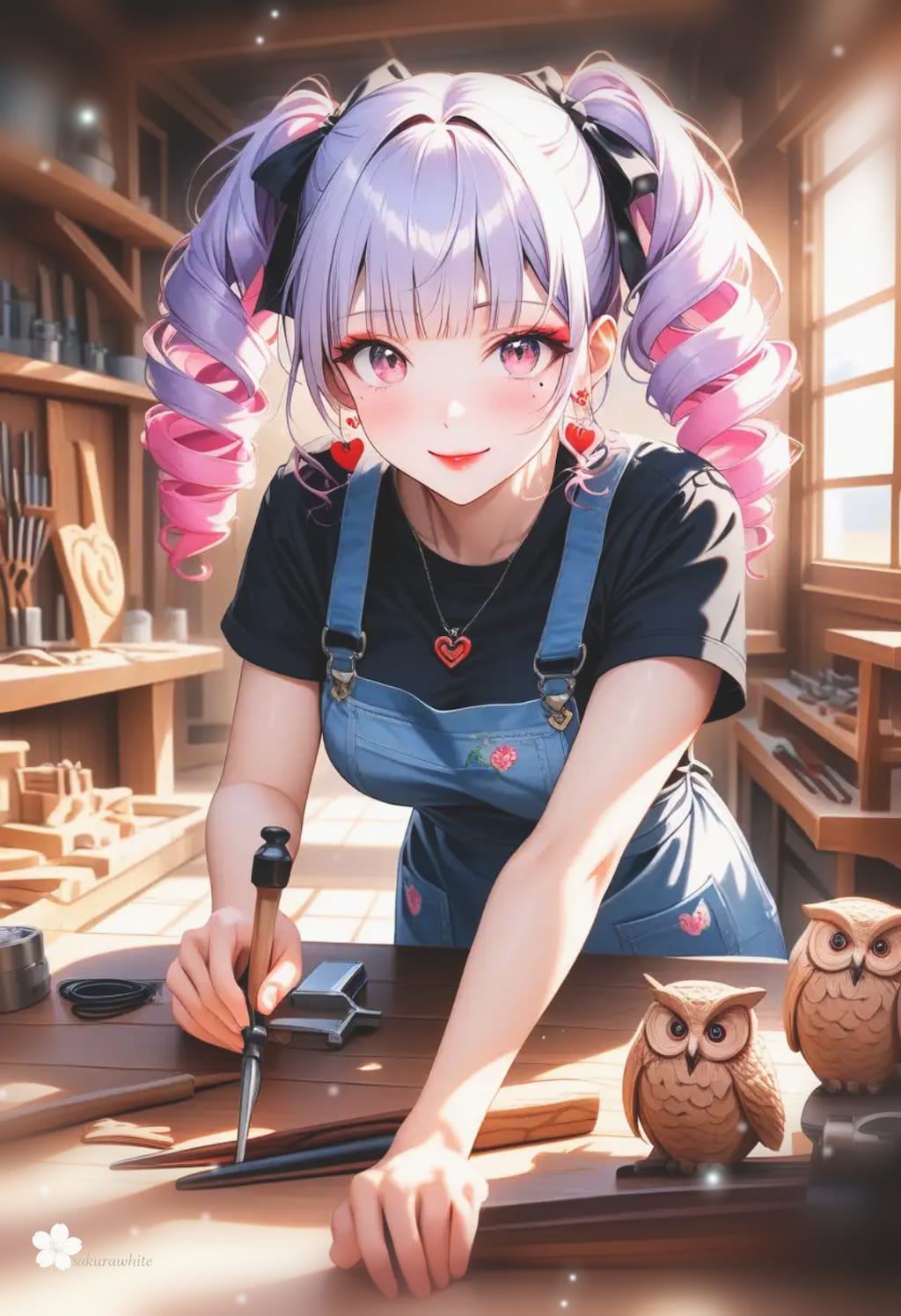 小さな木彫り工房〜うちの子のクラフトタイム〜