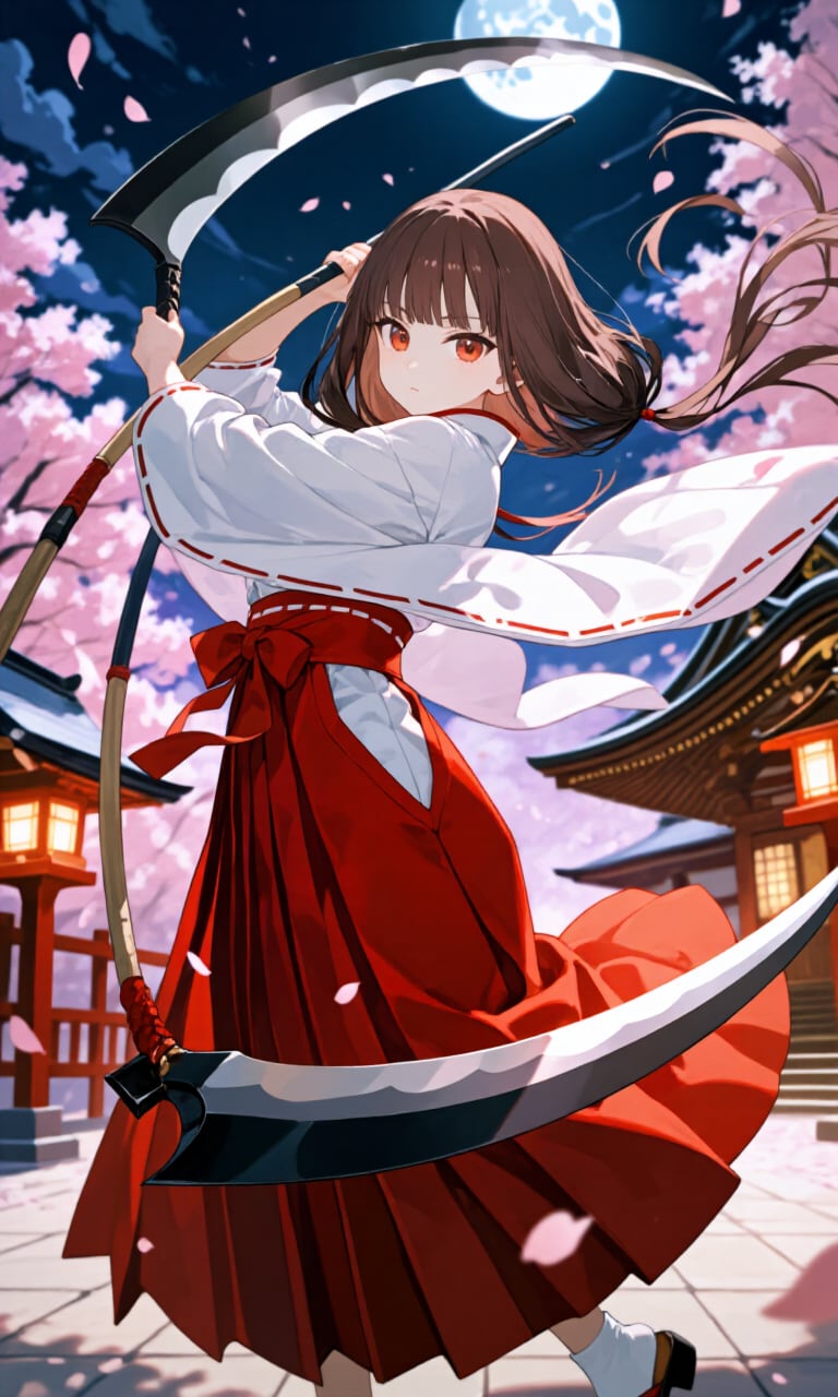 大鎌女子 | の人気AIイラスト・グラビア