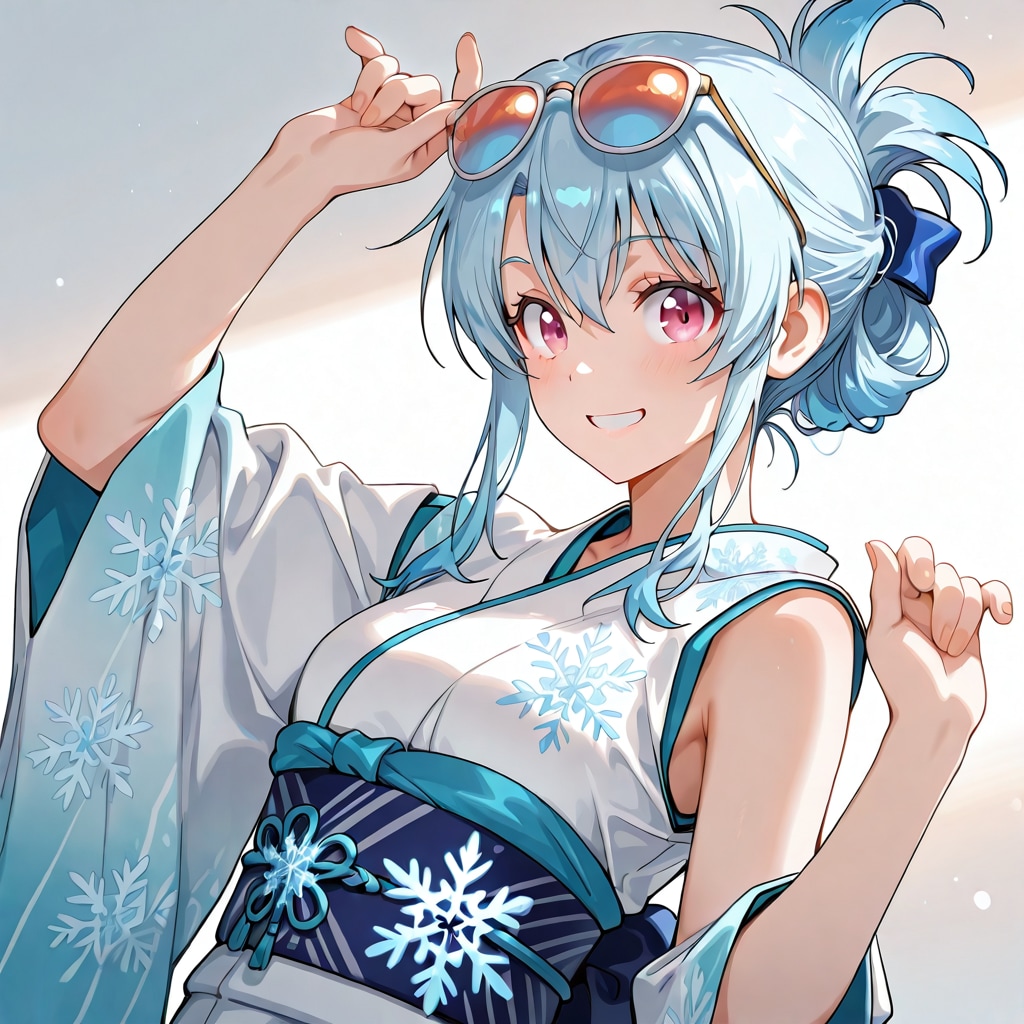 雪女さんの夏衣装