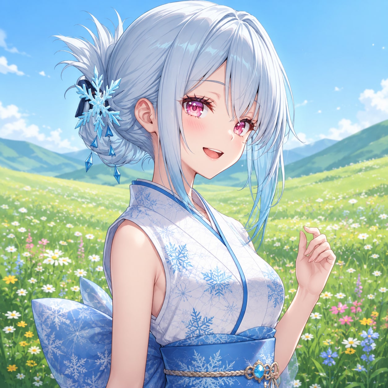 雪女さんの夏衣装