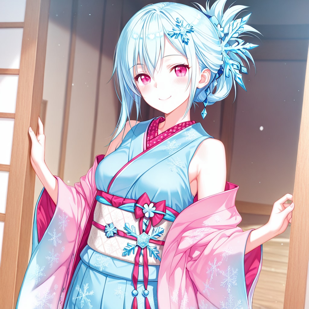 雪女さんの夏衣装