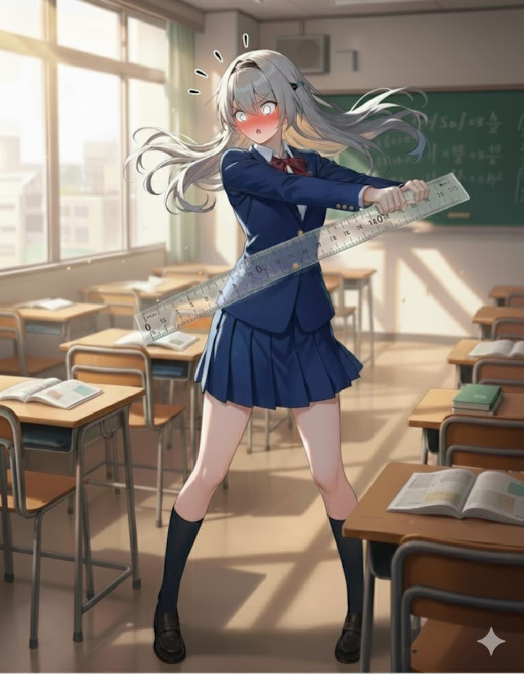 ruler(定規)お姉やん