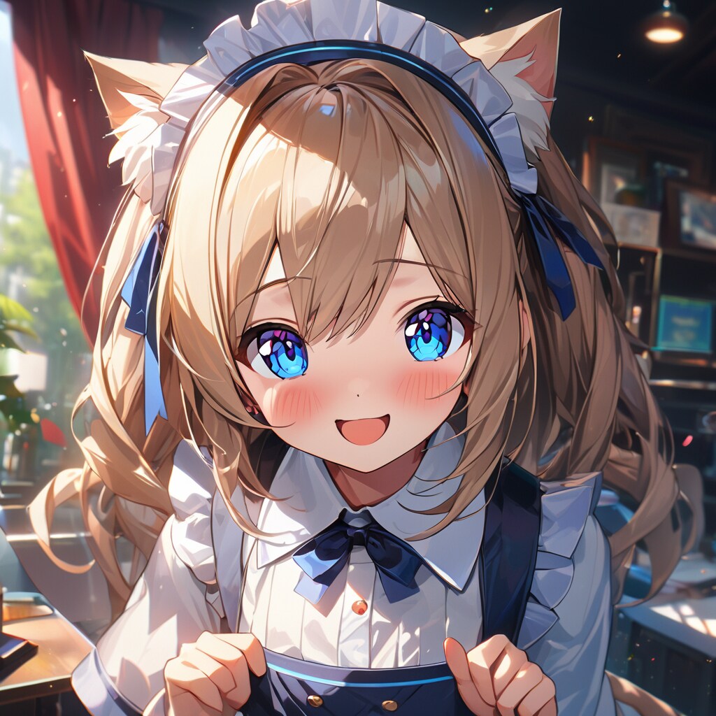 猫娘もメイドやります！！