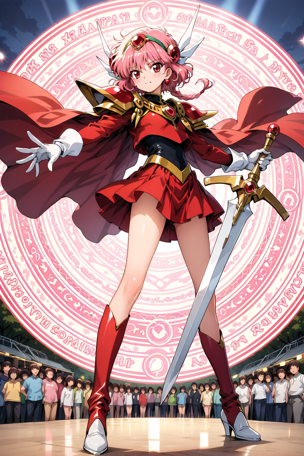 盆踊りと魔法騎士