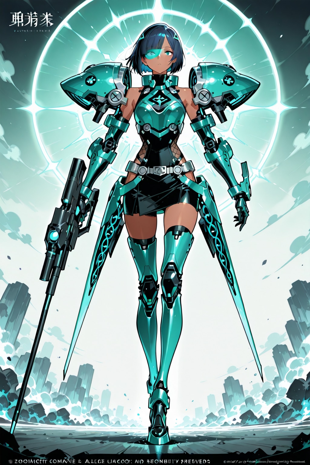 スカウター装備のメカ娘 | の人気AIイラスト・グラビア