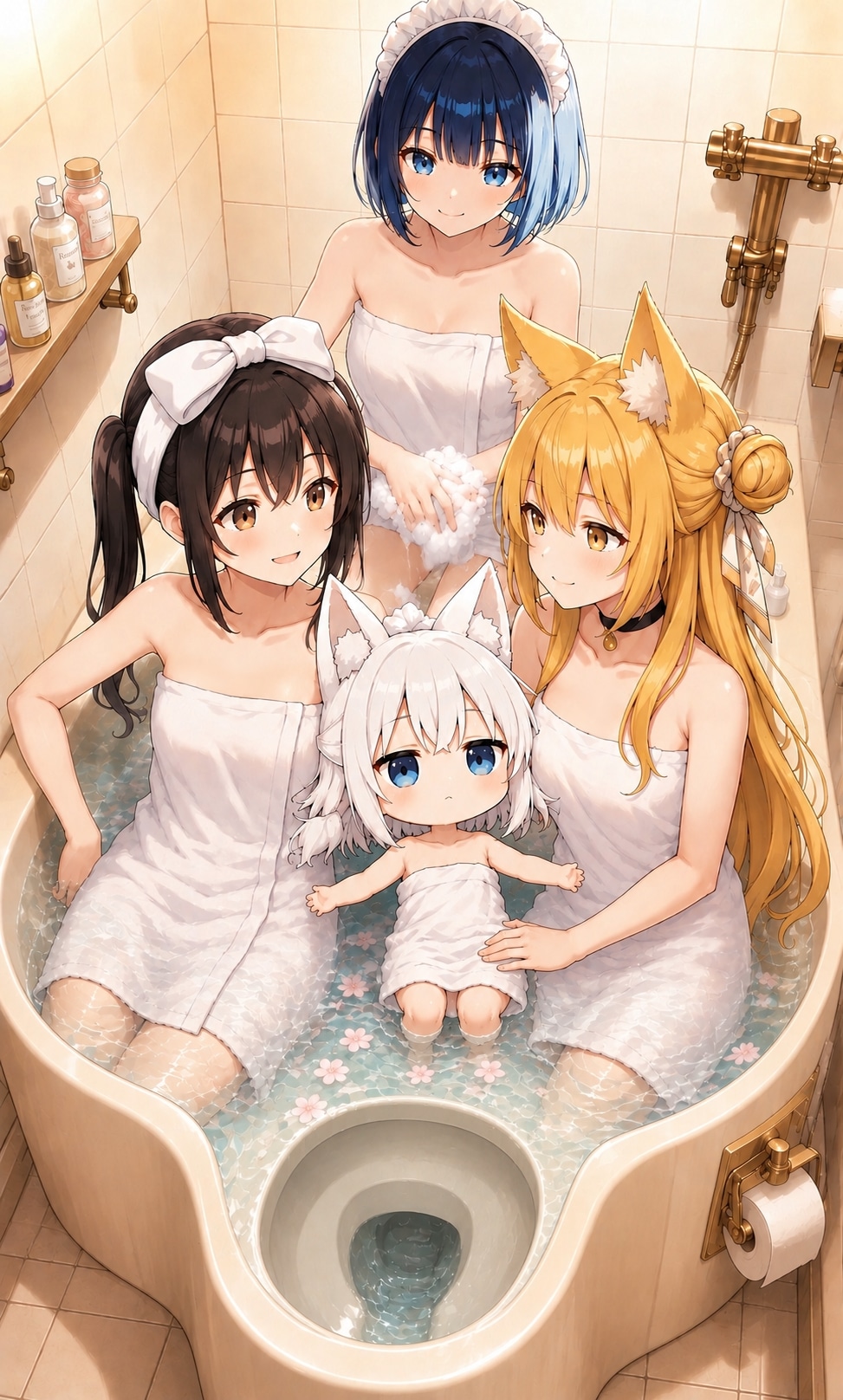 お風呂誘われた♪🛀(2)