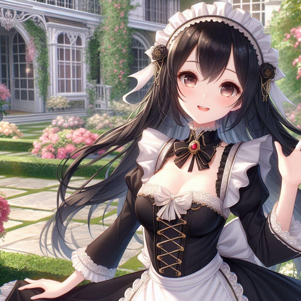 豪華なメイドさん