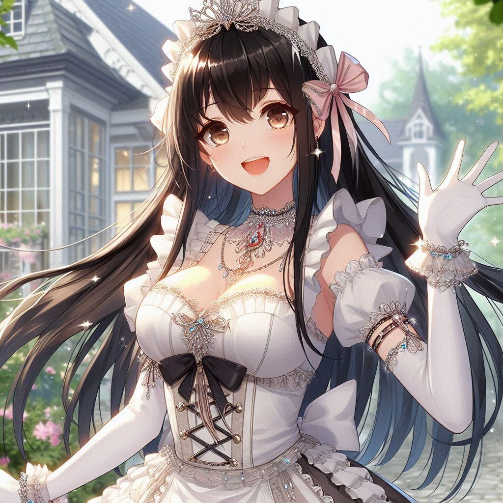 豪華なメイドさん