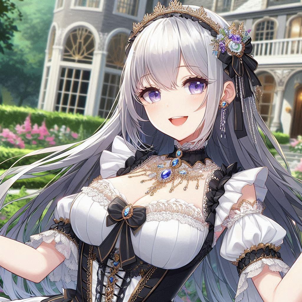 豪華なメイドさん