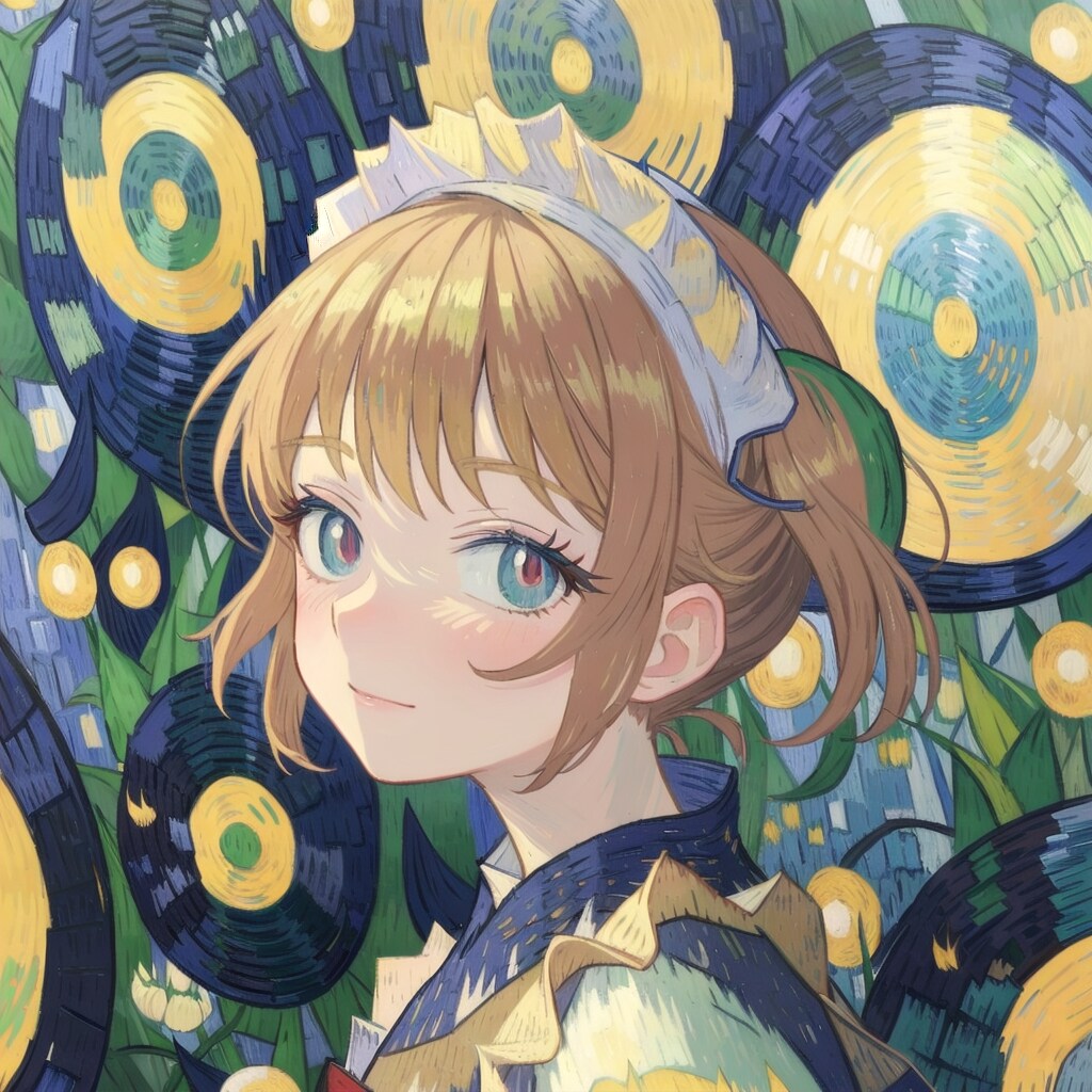 アフタヌーンティーを楽しむ店長(生成失敗)