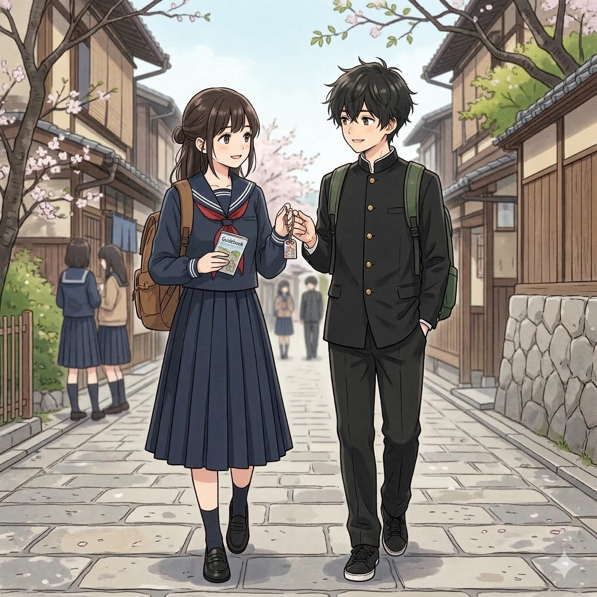 修学旅行 | の人気AIイラスト・グラビア