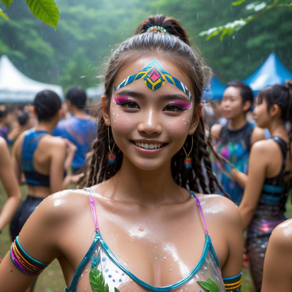 フェイスペイント祭り