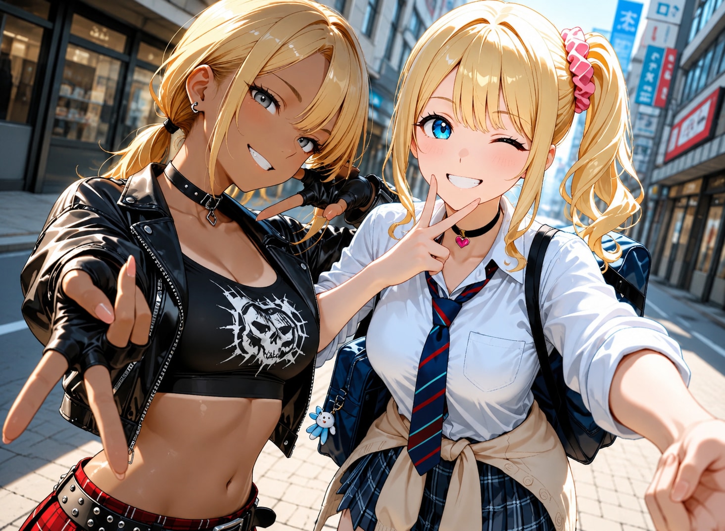 ギャルしか勝たん✌️ | の人気AIイラスト・グラビア