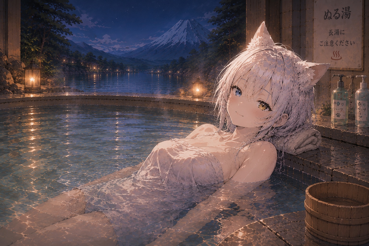 真銀（ましろ）ちゃんの銭湯シリーズ　12