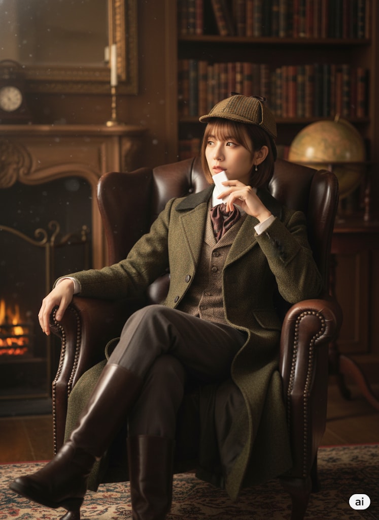 シャーロキアンの彼女3 | の人気AIイラスト・グラビア