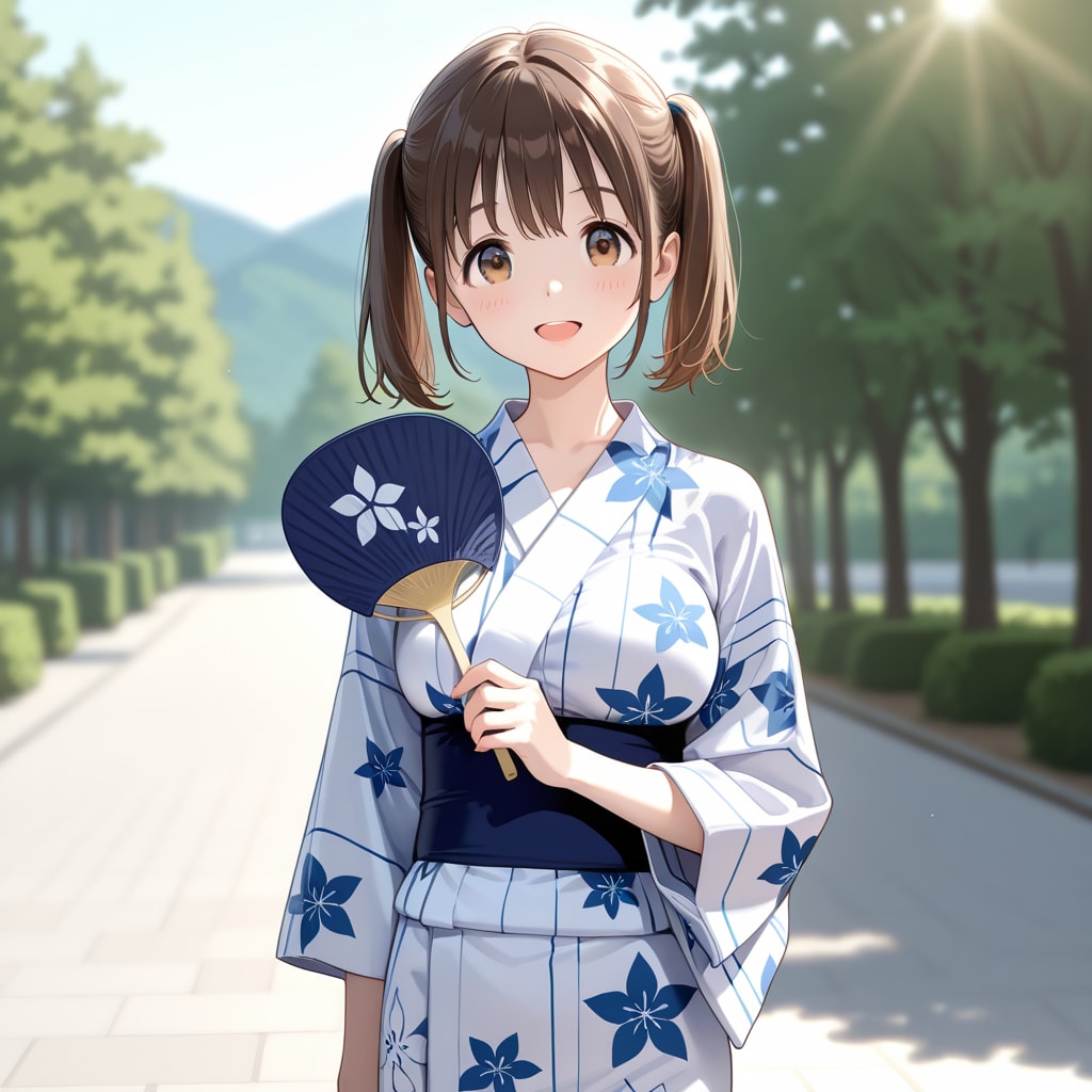 佐々木心春（浴衣）