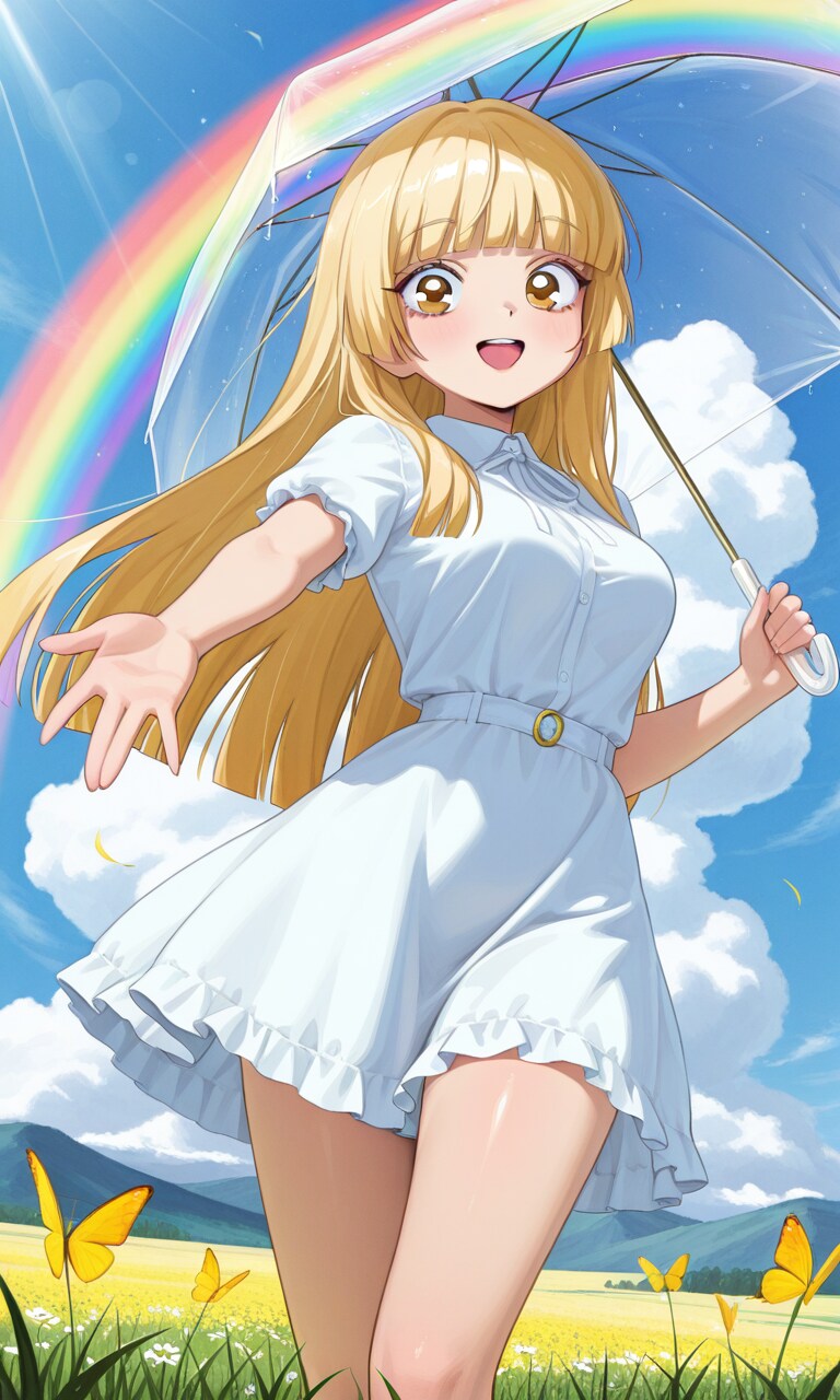 晴れた～